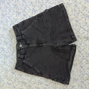 0 black wild fable utility short